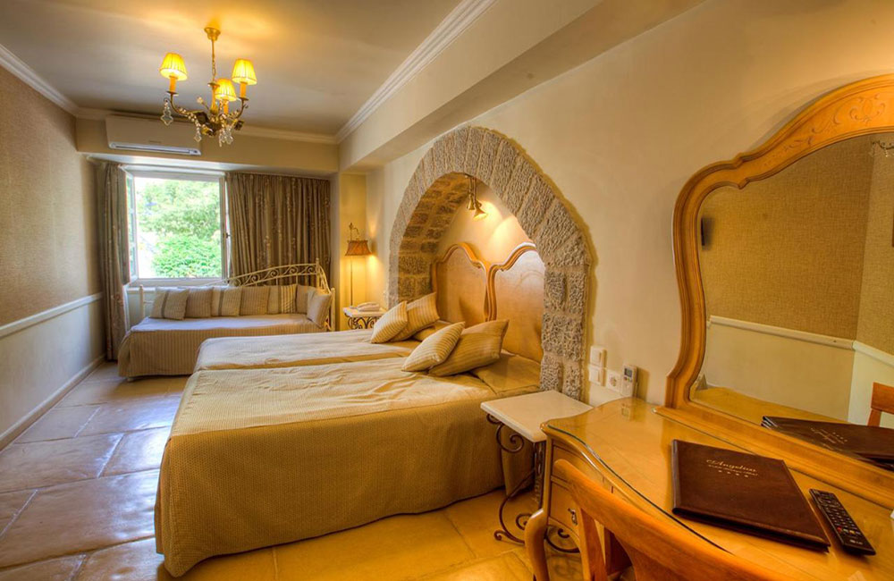 The room